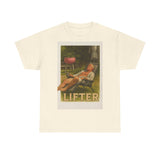 Relaxed Lifter Cotton Tee, Vintage Workout Tee, Unisex Gym Shirt, Casual Fitness Apparel, Gift for Fitness Enthusiasts