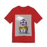R2-D2 Inspired Unisex Jersey Tee - Fun Graphic Shirt, Space Lover Gift, Nerdy Apparel, Geek Fashion, Birthday Present, Casual Wear