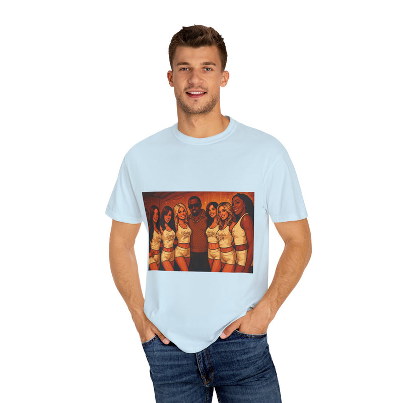 Diddy party Unisex Garment-Dyed T-Shirt - Casual, Stylish, Gift for Friends, Summer Party, Music Festivals