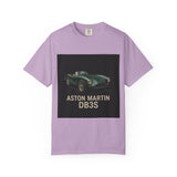 Aston Martin DB3S Unisex Garment-Dyed T-shirt, Car Enthusiast Tee, Vintage Auto Apparel, Perfect Gift for Him, Birthday or Christmas