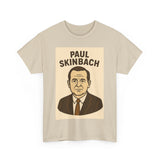 Retro Graphic Tee - Paul Skinbach, Vintage Style Shirt, Casual Wear, Gift for Him, Unisex Cotton T-Shirt