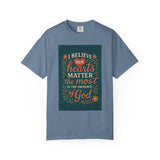 Inspirational god Unisex T-Shirt – Faith, Heartfelt Message, Eco-Friendly, Gift for Religious Occasions, Spiritual Wear, Casual Comfort