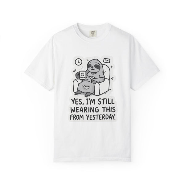 Comfy Sloth T-Shirt - Funny Graphic Tee, Unisex Apparel for Relaxation, Perfect for Lazy Days, Gift for College Students, Outfit Repeater