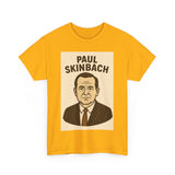 Retro Graphic Tee - Paul Skinbach, Vintage Style Shirt, Casual Wear, Gift for Him, Unisex Cotton T-Shirt
