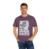 Comfy Sloth T-Shirt - Funny Graphic Tee, Unisex Apparel for Relaxation, Perfect for Lazy Days, Gift for College Students, Outfit Repeater