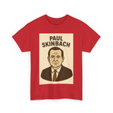 Retro Graphic Tee - Paul Skinbach, Vintage Style Shirt, Casual Wear, Gift for Him, Unisex Cotton T-Shirt