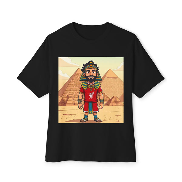 Vintage-Inspired Egyptian Graphic Tee for Adventurers, Unisex Boxy T-Shirt, Retro Travel T-Shirt, Festival Shirt, Gift for Gamers