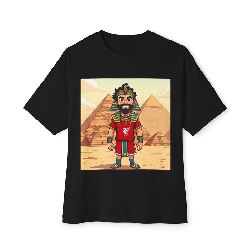 Vintage-Inspired Egyptian Graphic Tee for Adventurers, Unisex Boxy T-Shirt, Retro Travel T-Shirt, Festival Shirt, Gift for Gamers
