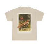 Relaxed Lifter Cotton Tee, Vintage Workout Tee, Unisex Gym Shirt, Casual Fitness Apparel, Gift for Fitness Enthusiasts