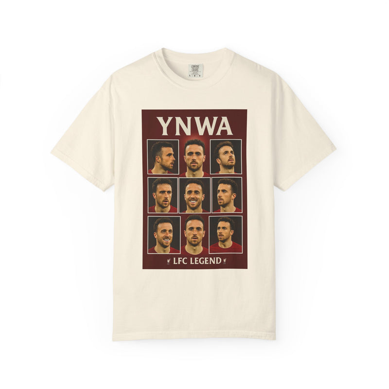 YNWA LFC diogo jota Legend Unisex T-shirt, Garment-Dyed Casual Tee for Fans, Perfect Gift for Soccer Lovers, Sports Apparel, Match Day Wear, Team [...]