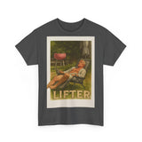 Relaxed Lifter Cotton Tee, Vintage Workout Tee, Unisex Gym Shirt, Casual Fitness Apparel, Gift for Fitness Enthusiasts