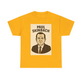 Retro Graphic Tee - Paul Skinbach, Vintage Style Shirt, Casual Wear, Gift for Him, Unisex Cotton T-Shirt