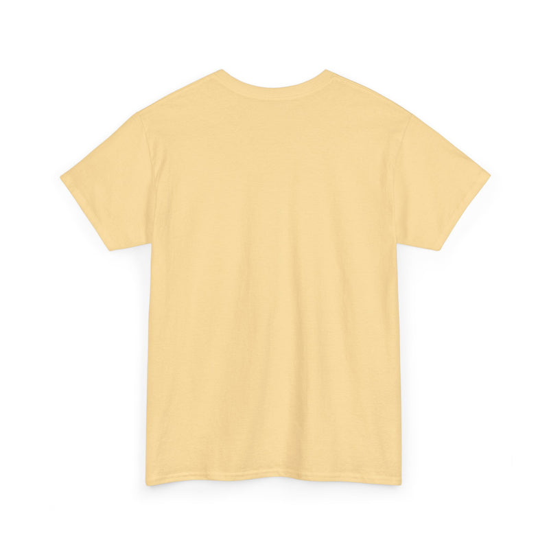 Unisex Heavy Cotton Tee - Playful Nostalgia Shirt, Casual Wear, Gift for Friends, Movie Night, Unique Graphic Tee