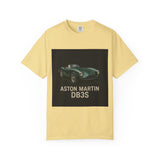 Aston Martin DB3S Unisex Garment-Dyed T-shirt, Car Enthusiast Tee, Vintage Auto Apparel, Perfect Gift for Him, Birthday or Christmas