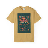 Inspirational god Unisex T-Shirt – Faith, Heartfelt Message, Eco-Friendly, Gift for Religious Occasions, Spiritual Wear, Casual Comfort