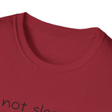 Funny Battery Saving Mode T-Shirt, Unisex Humor Tee, Gift for Friends, Sleepy Shirt, Casual Wear, Unique Graphic Tee