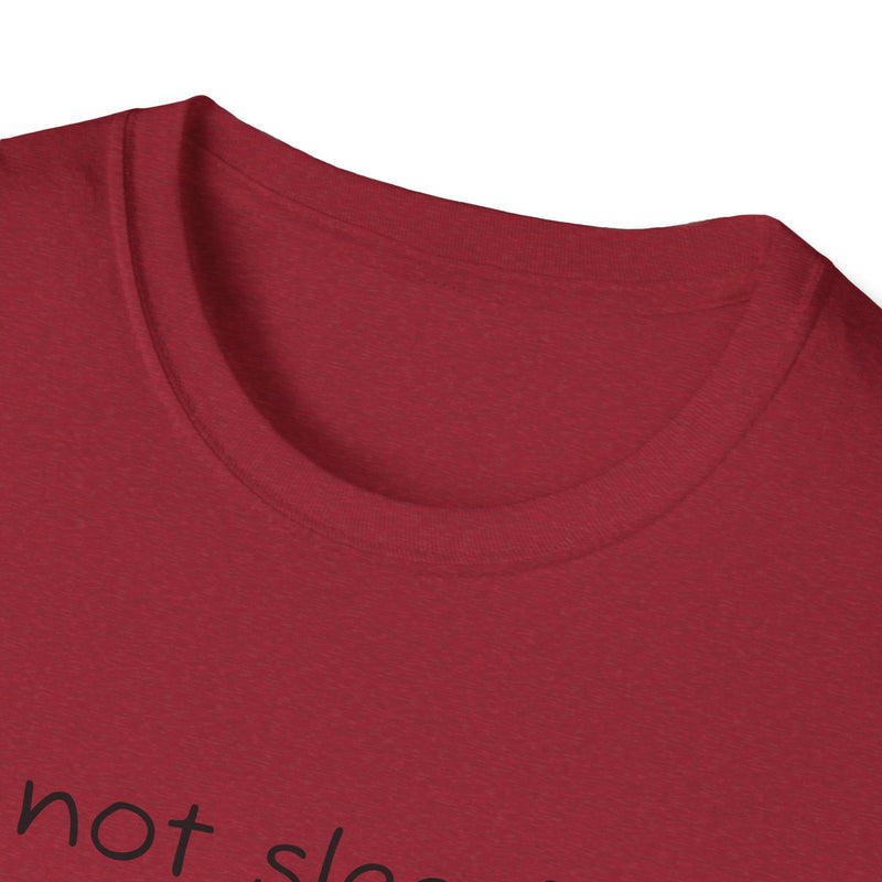 Funny Battery Saving Mode T-Shirt, Unisex Humor Tee, Gift for Friends, Sleepy Shirt, Casual Wear, Unique Graphic Tee