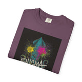 Colorful Enigma Squid Unisex T-Shirt | Vibrant Graphic Tee for Ocean Lovers, Casual Wear, Gift Idea, Festival Attire, Statement Piece