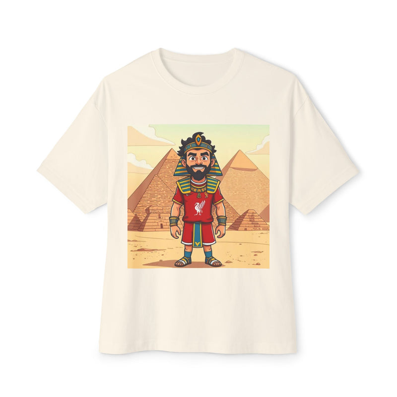 Vintage-Inspired Egyptian Graphic Tee for Adventurers, Unisex Boxy T-Shirt, Retro Travel T-Shirt, Festival Shirt, Gift for Gamers