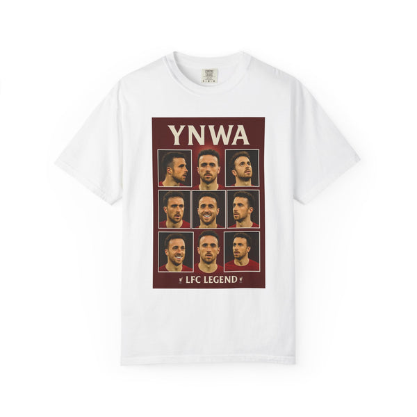 YNWA LFC diogo jota Legend Unisex T-shirt, Garment-Dyed Casual Tee for Fans, Perfect Gift for Soccer Lovers, Sports Apparel, Match Day Wear, Team [...]