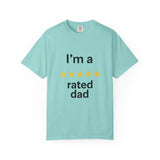 Dad Humor T-Shirt - I'm a Rated Dad Tee for Father's Day, Birthday Gift, Casual Wear, Unisex Apparel, Dad Jokes