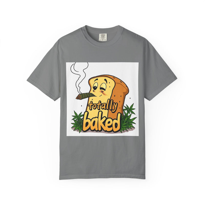 Totally Baked Unisex T-Shirt - Fun, Casual Wear for Stoners, Gift for Friends, High-Quality Cotton Tee, Perfect for 420 Celebrations