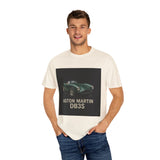 Aston Martin DB3S Unisex Garment-Dyed T-shirt, Car Enthusiast Tee, Vintage Auto Apparel, Perfect Gift for Him, Birthday or Christmas