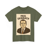 Retro Graphic Tee - Paul Skinbach, Vintage Style Shirt, Casual Wear, Gift for Him, Unisex Cotton T-Shirt