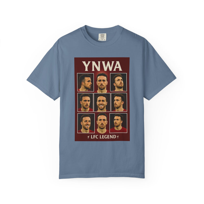 YNWA LFC diogo jota Legend Unisex T-shirt, Garment-Dyed Casual Tee for Fans, Perfect Gift for Soccer Lovers, Sports Apparel, Match Day Wear, Team [...]