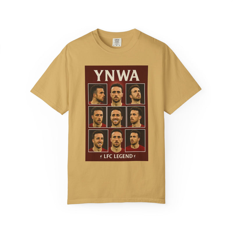 YNWA LFC diogo jota Legend Unisex T-shirt, Garment-Dyed Casual Tee for Fans, Perfect Gift for Soccer Lovers, Sports Apparel, Match Day Wear, Team [...]