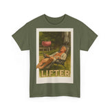 Relaxed Lifter Cotton Tee, Vintage Workout Tee, Unisex Gym Shirt, Casual Fitness Apparel, Gift for Fitness Enthusiasts