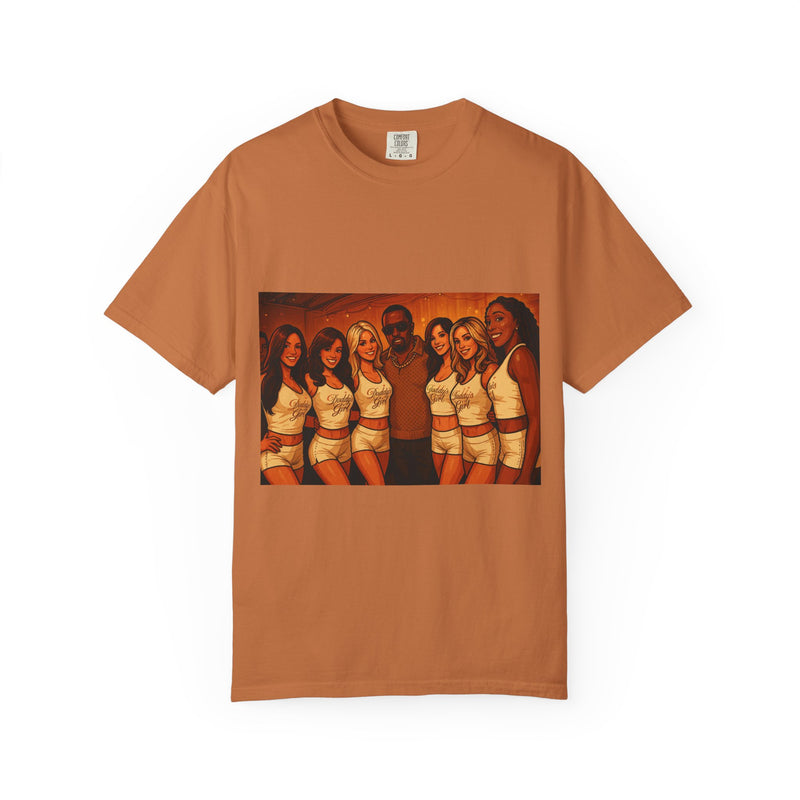 Diddy party Unisex Garment-Dyed T-Shirt - Casual, Stylish, Gift for Friends, Summer Party, Music Festivals