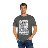 Comfy Sloth T-Shirt - Funny Graphic Tee, Unisex Apparel for Relaxation, Perfect for Lazy Days, Gift for College Students, Outfit Repeater