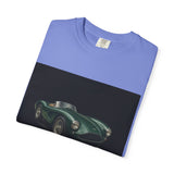 Aston Martin DB3S Unisex Garment-Dyed T-shirt, Car Enthusiast Tee, Vintage Auto Apparel, Perfect Gift for Him, Birthday or Christmas