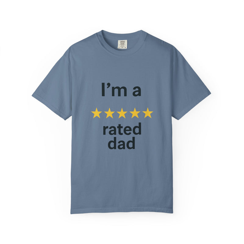 Dad Humor T-Shirt - I'm a Rated Dad Tee for Father's Day, Birthday Gift, Casual Wear, Unisex Apparel, Dad Jokes