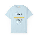 Dad Humor T-Shirt - I'm a Rated Dad Tee for Father's Day, Birthday Gift, Casual Wear, Unisex Apparel, Dad Jokes