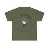 Coldplay Inspired Unisex Heavy Cotton Tee - Music Tee, Band T-Shirt, Concert Outfit, Music Lover Gift, Casual Wear
