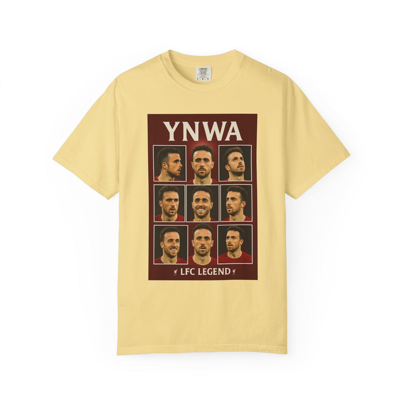 YNWA LFC diogo jota Legend Unisex T-shirt, Garment-Dyed Casual Tee for Fans, Perfect Gift for Soccer Lovers, Sports Apparel, Match Day Wear, Team [...]