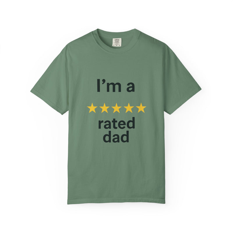Dad Humor T-Shirt - I'm a Rated Dad Tee for Father's Day, Birthday Gift, Casual Wear, Unisex Apparel, Dad Jokes