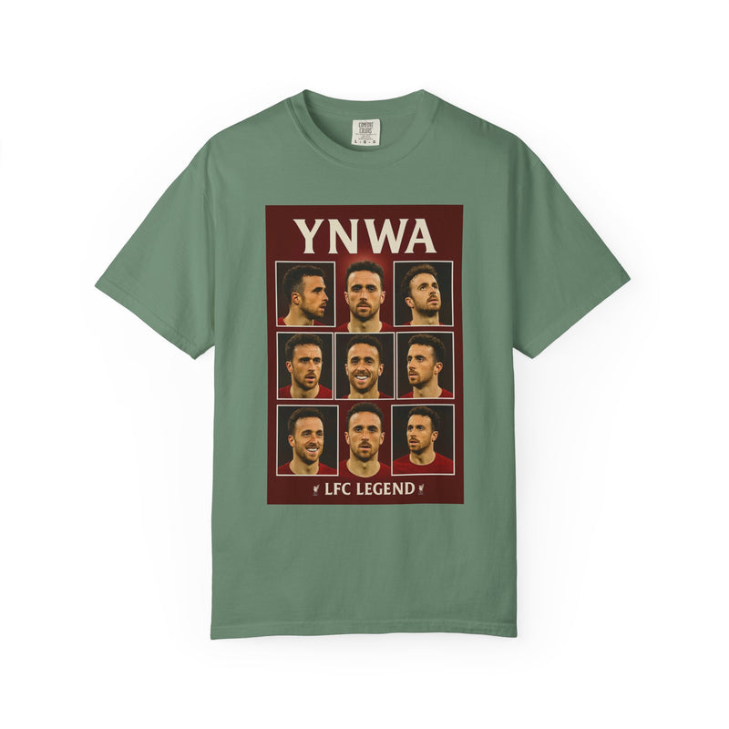 YNWA LFC diogo jota Legend Unisex T-shirt, Garment-Dyed Casual Tee for Fans, Perfect Gift for Soccer Lovers, Sports Apparel, Match Day Wear, Team [...]