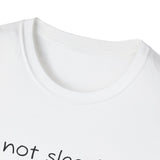Funny Battery Saving Mode T-Shirt, Unisex Humor Tee, Gift for Friends, Sleepy Shirt, Casual Wear, Unique Graphic Tee