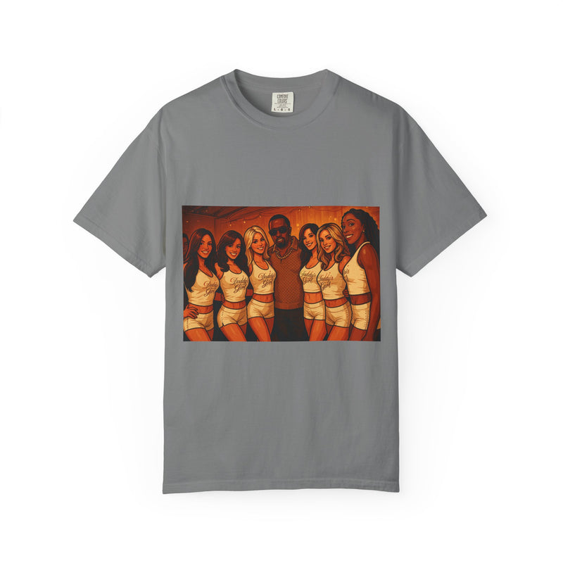 Diddy party Unisex Garment-Dyed T-Shirt - Casual, Stylish, Gift for Friends, Summer Party, Music Festivals