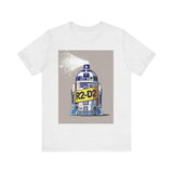R2-D2 Inspired Unisex Jersey Tee - Fun Graphic Shirt, Space Lover Gift, Nerdy Apparel, Geek Fashion, Birthday Present, Casual Wear
