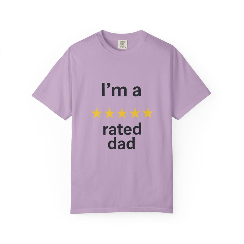 Dad Humor T-Shirt - I'm a Rated Dad Tee for Father's Day, Birthday Gift, Casual Wear, Unisex Apparel, Dad Jokes
