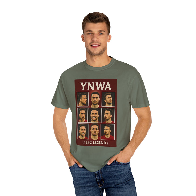 YNWA LFC diogo jota Legend Unisex T-shirt, Garment-Dyed Casual Tee for Fans, Perfect Gift for Soccer Lovers, Sports Apparel, Match Day Wear, Team [...]