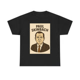 Retro Graphic Tee - Paul Skinbach, Vintage Style Shirt, Casual Wear, Gift for Him, Unisex Cotton T-Shirt