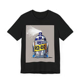 R2-D2 Inspired Unisex Jersey Tee - Fun Graphic Shirt, Space Lover Gift, Nerdy Apparel, Geek Fashion, Birthday Present, Casual Wear