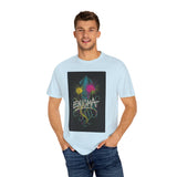 Colorful Enigma Squid Unisex T-Shirt | Vibrant Graphic Tee for Ocean Lovers, Casual Wear, Gift Idea, Festival Attire, Statement Piece