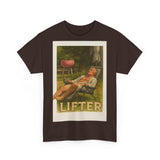 Relaxed Lifter Cotton Tee, Vintage Workout Tee, Unisex Gym Shirt, Casual Fitness Apparel, Gift for Fitness Enthusiasts