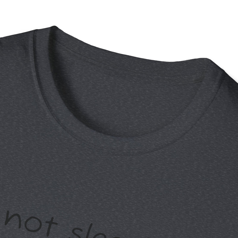 Funny Battery Saving Mode T-Shirt, Unisex Humor Tee, Gift for Friends, Sleepy Shirt, Casual Wear, Unique Graphic Tee
